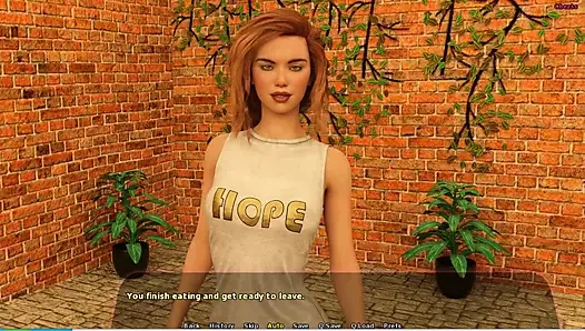 Haley hikayesi #14 - Adriana ve Haley yüzme havuzunda seksi bir an yaşadı... Johannes, Adriana'ya siktirdi.