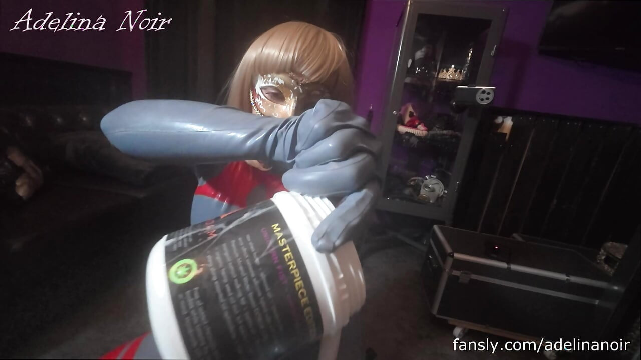 Full Latex Fisting Session - Adelina Noir epic anal fisting with FISTDUDE