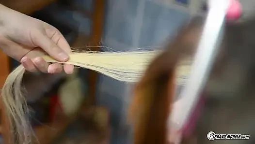 Elena Vega - sahne arkası kostümlü sanal gerçeklik videosu