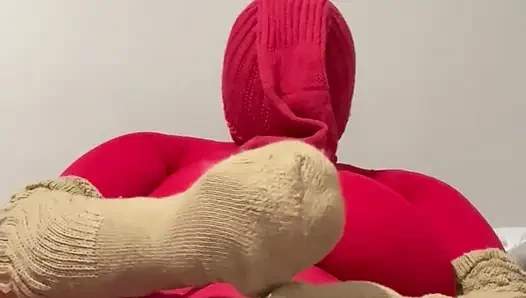 Orgasme layering kaus kaki