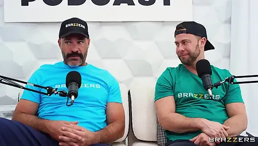 Brazzers - Valentina Nappi Takes Two Cocks After Podcast