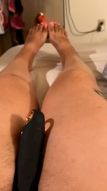 Playing with my vibrator