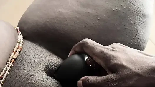 I Am Just a Play Toy for My Stepdaddy. He Eats My Ass and Make Me Cum with That Toy