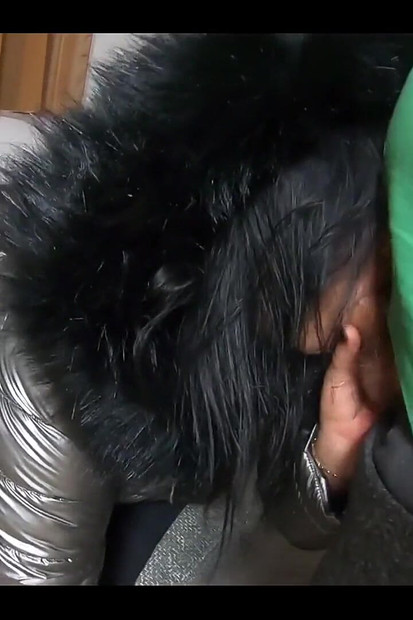 Milfycalla- Deep Blow-job and Cum Play While Wearing Hooded Jacket and Shiny Boots