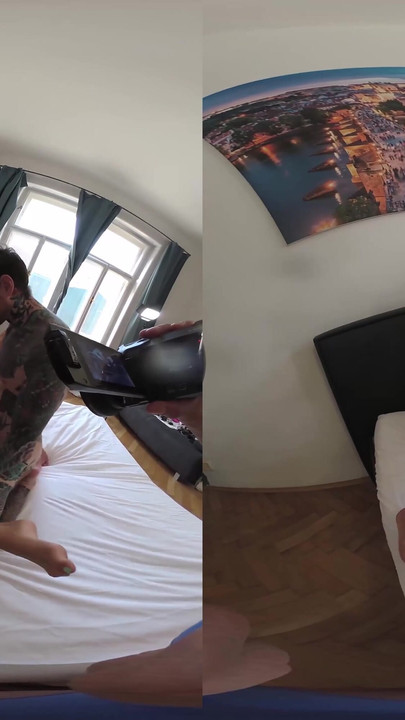 Memorable moment from "Katarina Rina - Tan Teenager W Massive Ass Cannot Stop Cumming In Monster Cock Threesome - Vr Part"