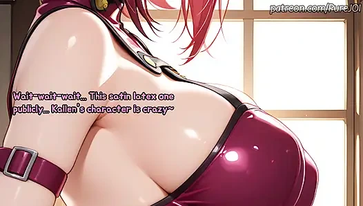 Kallen Kozuki prepared a special lingerie fashion show for you (JOI)
