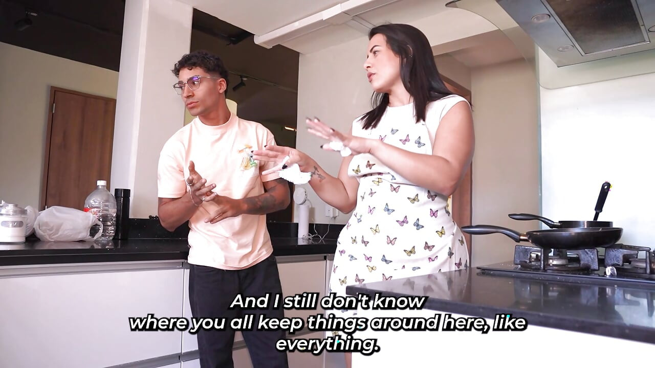 My father leaves me at home with the housekeeper, who's a hot MILF - Thiago Lopez & Kylei Eilish