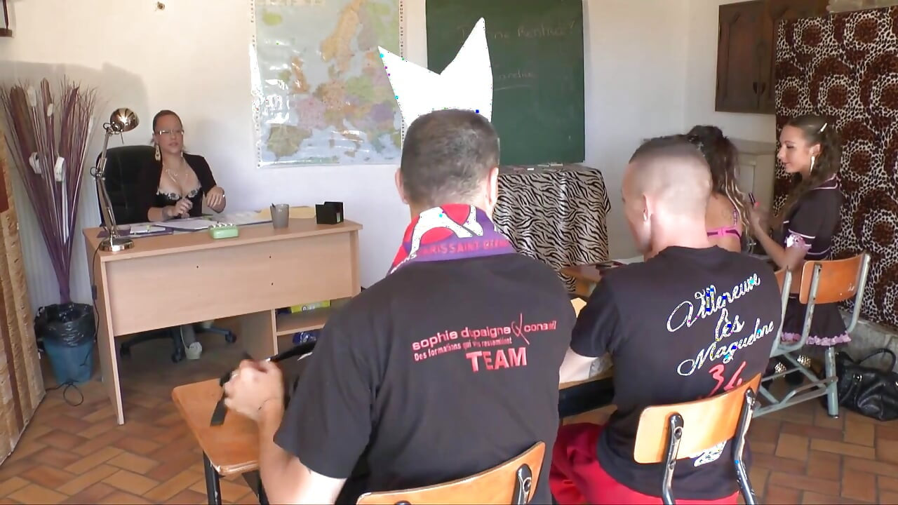 Teacher brings boys in for an orgy