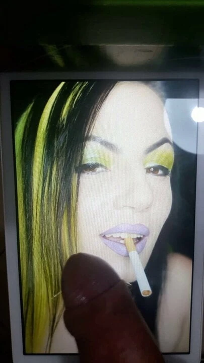 Tribute smoking fetish milf