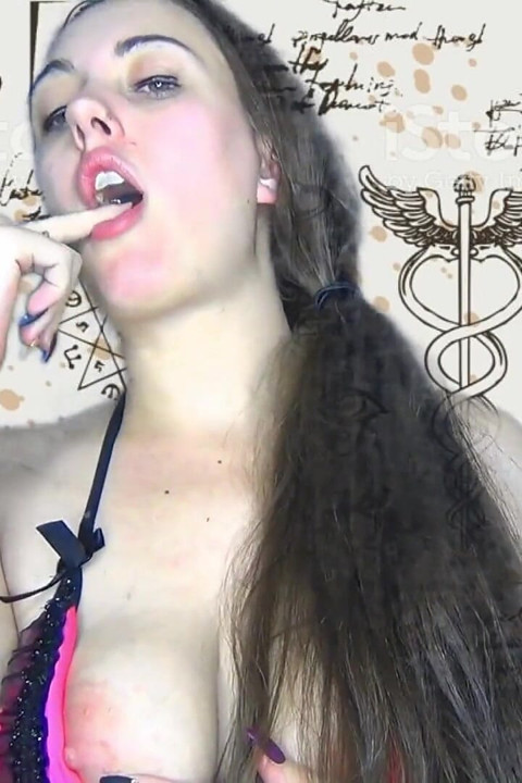 Soul extração mágica controlada para gozar render sua alma dominatrix bruxa succubus