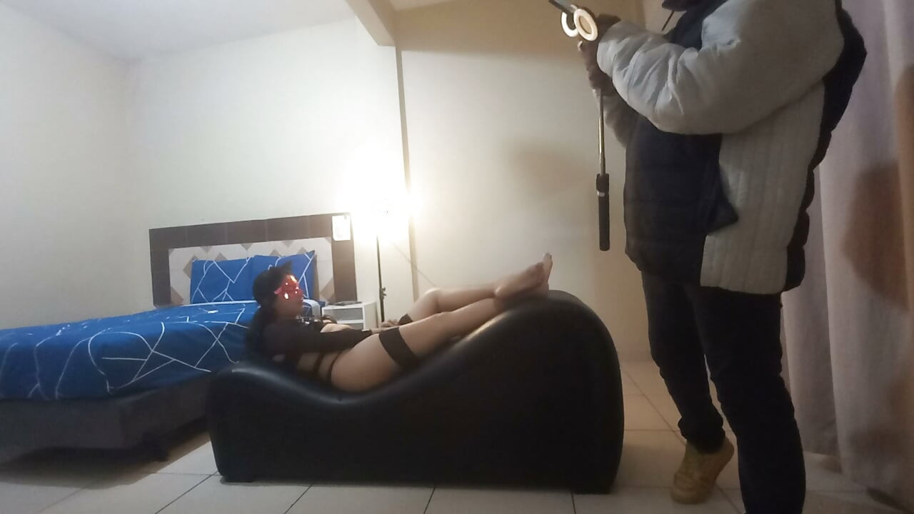 I convinced her to take nude photos