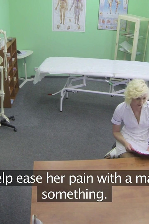Fake Hospital - Naughty Nurse Uses Her Tongue to Heal Sexy Patient in a Steamy Hospital Room