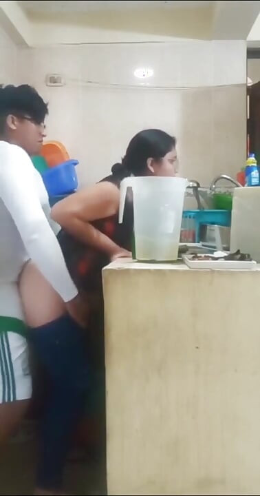 Maid Fucked by Her Boss, My Wife Almost Caught Us