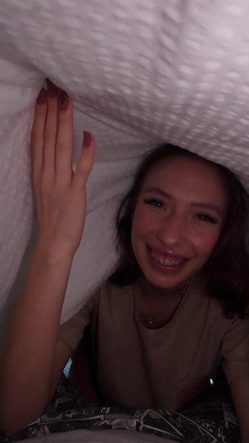 Morning Surprise, Waking Him Up with Kisses Under the Sheets | Clip 1