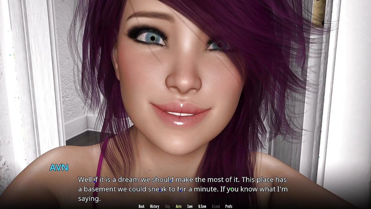 Wvm - My Trans Girlfriend Gives Me a Sloppy Blowjob in the Basement