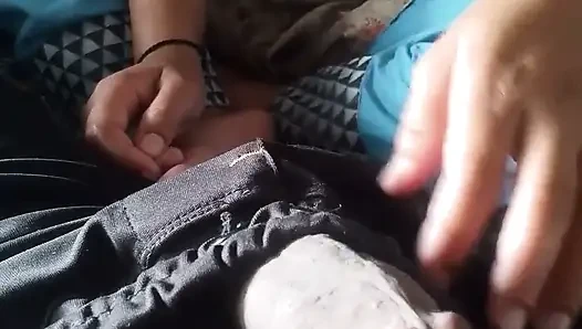 Пакистанская дези дрочит