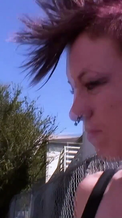 Anorexic small Tits Punk Teen Pick Up and talk to First Interracial Fat Black Cock Casting Fuck | Clip 1