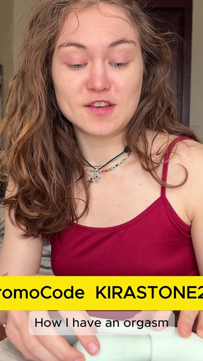 Brinquedo sexual para masturbação Beyourlover: Teste de acidente. Kira Stone teve um orgasmo real