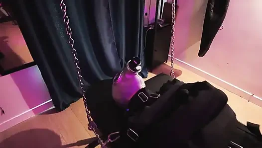 Первая капитуляция: страх нижней встречает доверие под моим контролем - бондаж, чувственный обмен силой