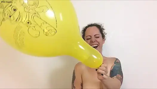 Amscan balon b2p ayak fetişi bölüm 2