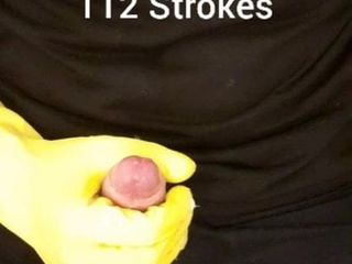1000 Strokes Challenge. Day 2. Edging and ruined Orgasms