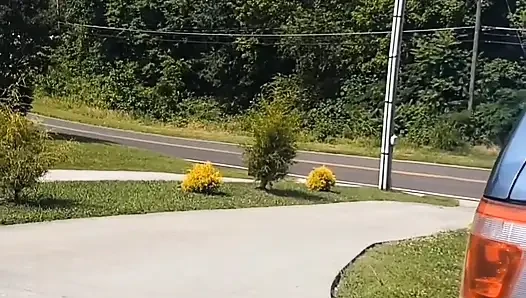 Car Vacuum Dripping Cunt