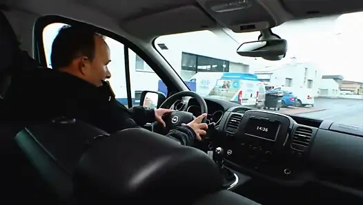 Milf fucking milf fingering in the car