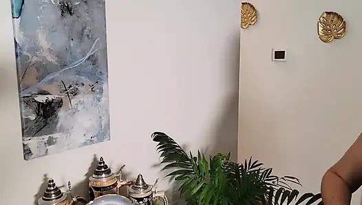 Anneler gününü sikişle bitiriyor