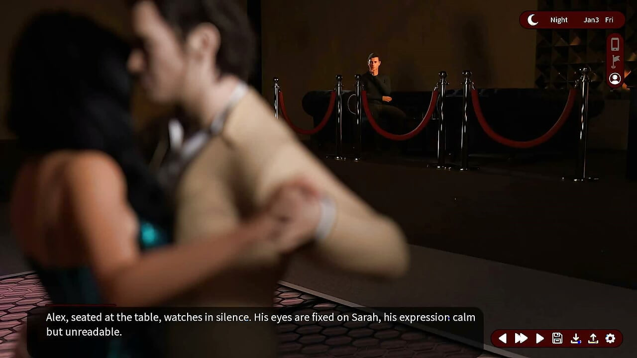 Whispers of desire: suami nonton istrinya lagi joget sama bosnya di klub malam - episode 4