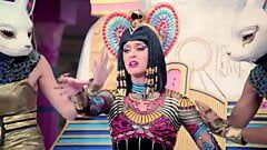 Katy Perry - cal negru, editare porno