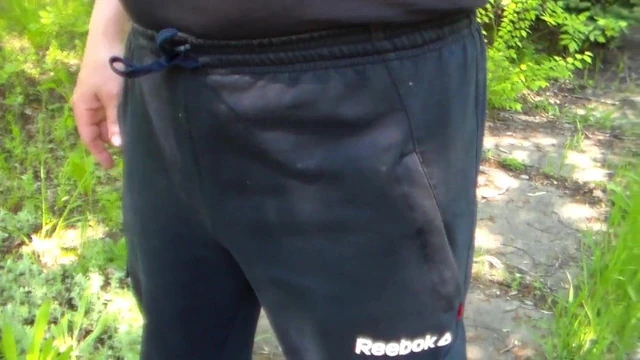 victor walks in the park