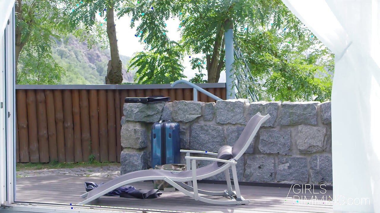 GIRLSRIMMING - Awesome prostate massage and rimming with busty blonde Nathaly Cherie