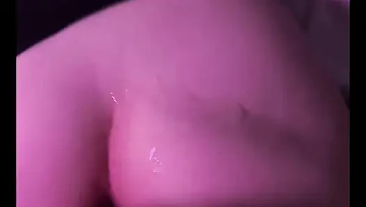 Look how he fuckes my ass and then my pussy with a massive cumshot on my fat ass!