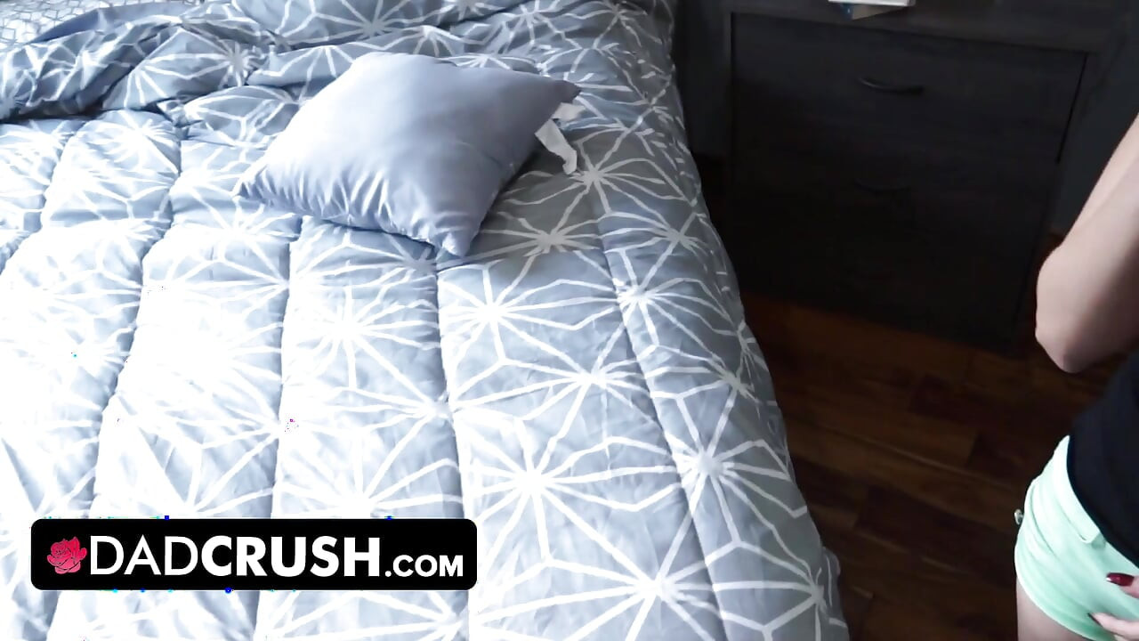 DadCrush - Generous Stepdad Helps His Nervous Stepdaughter Release The Tension Before Job Interview