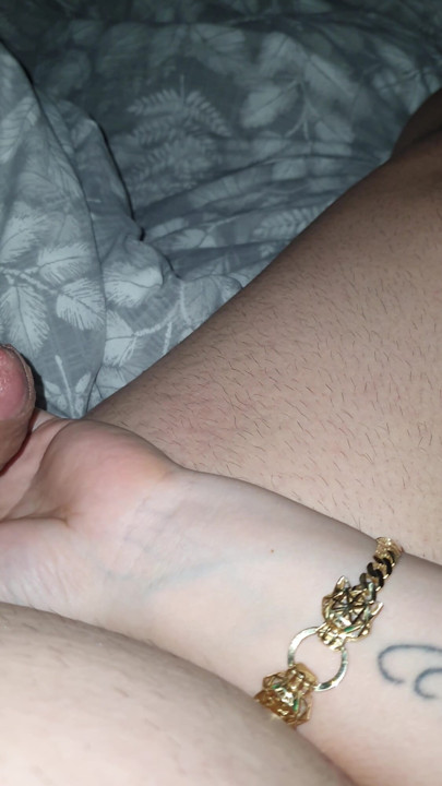 Chubby step son let step mom grab his big dick in erection | Clip 2