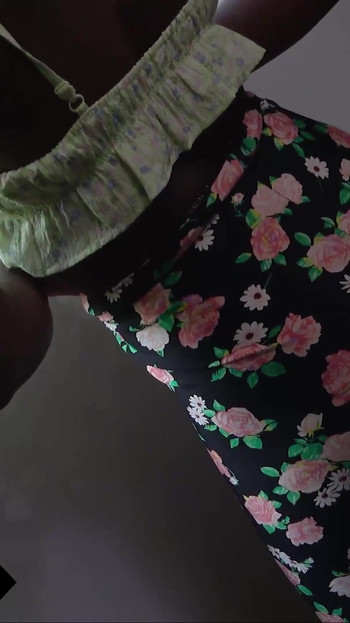 Thrilling moment from "Big Black Booty Ebony Pussy Stretched Wide POV By Hung American Boyfriend"