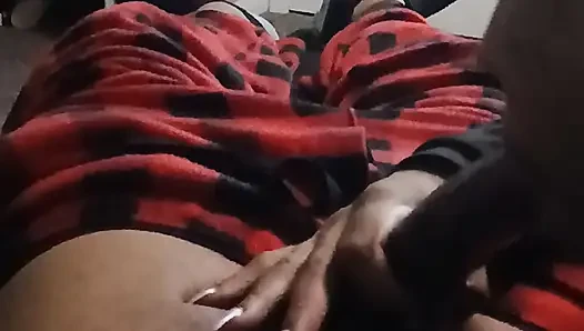 Ebony Paradise1901 sucking my bbc like a whore
