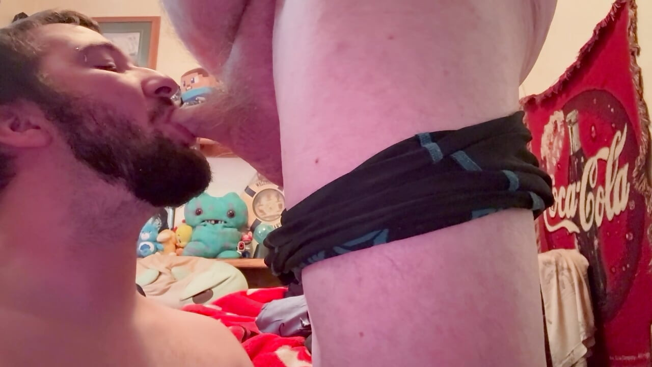 Grandpa cums