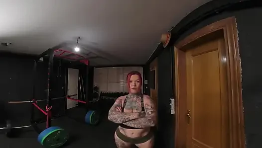 Gym Slut Sessions with Sabien Demonia