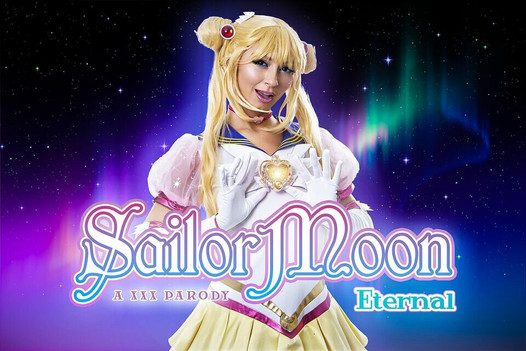 Vrcosplayx, la petite Chloe Temple dans Sailor Moon Eternelle a une chatte en train de guérir, porno VR