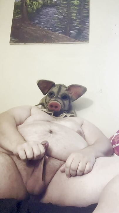 Obese American Pig Bubba Burly Chub Is Back Exposing His Fat Bod And Cock