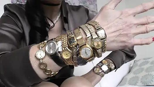 Saat mirasından sonra mastürbasyon sırasında seksi saat sesleri, lady victoria valente