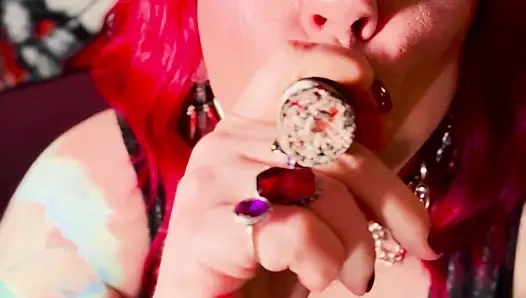 Miss Tina Snua Enjoys A Fat Cigar With Lots Of Smoke! Smoking  Smoker