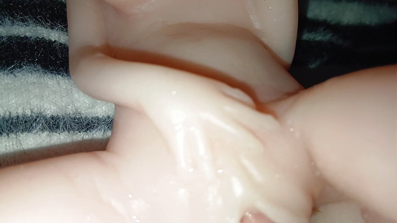 Ultra Lifelike Silicone Doll POV - 4K Solo Toy Session