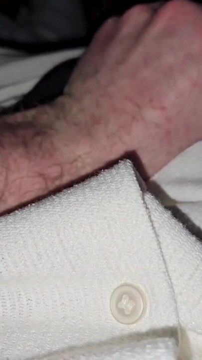 German Daddy rubs his hard bulge after work - PhantomGentX | Clip 1