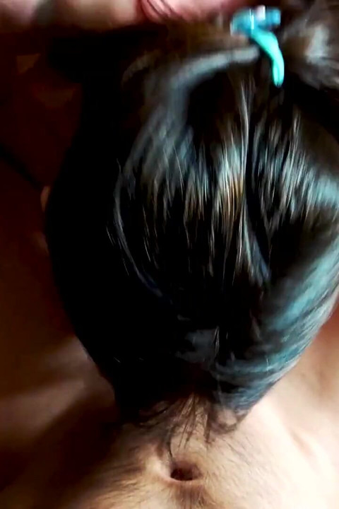Stepdaughter with hairy pussy sat on stepfather's hairy cock