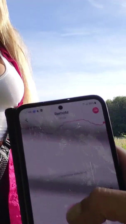 Spectacular moment from "Remote controlled vibrator while exercising in public ends with hot anal"