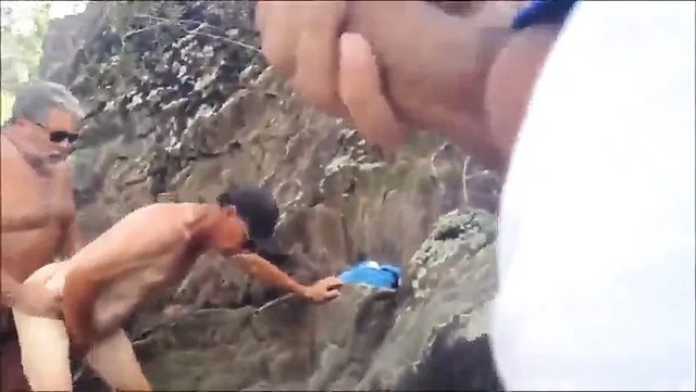 Str8 step daddies in forest