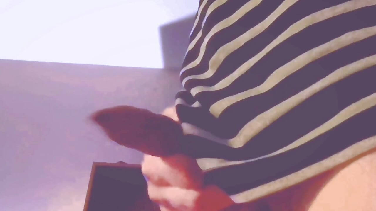 Cock whipping and hard fapping for Oznob