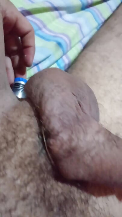 Jacking off Some More with Cum